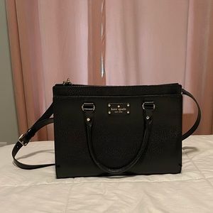 Black Kate Spade Satchel Bag